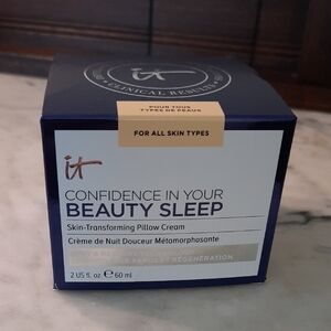 UNOPENED.  iT Cosmetics Beauty Sleep Pillow Cream